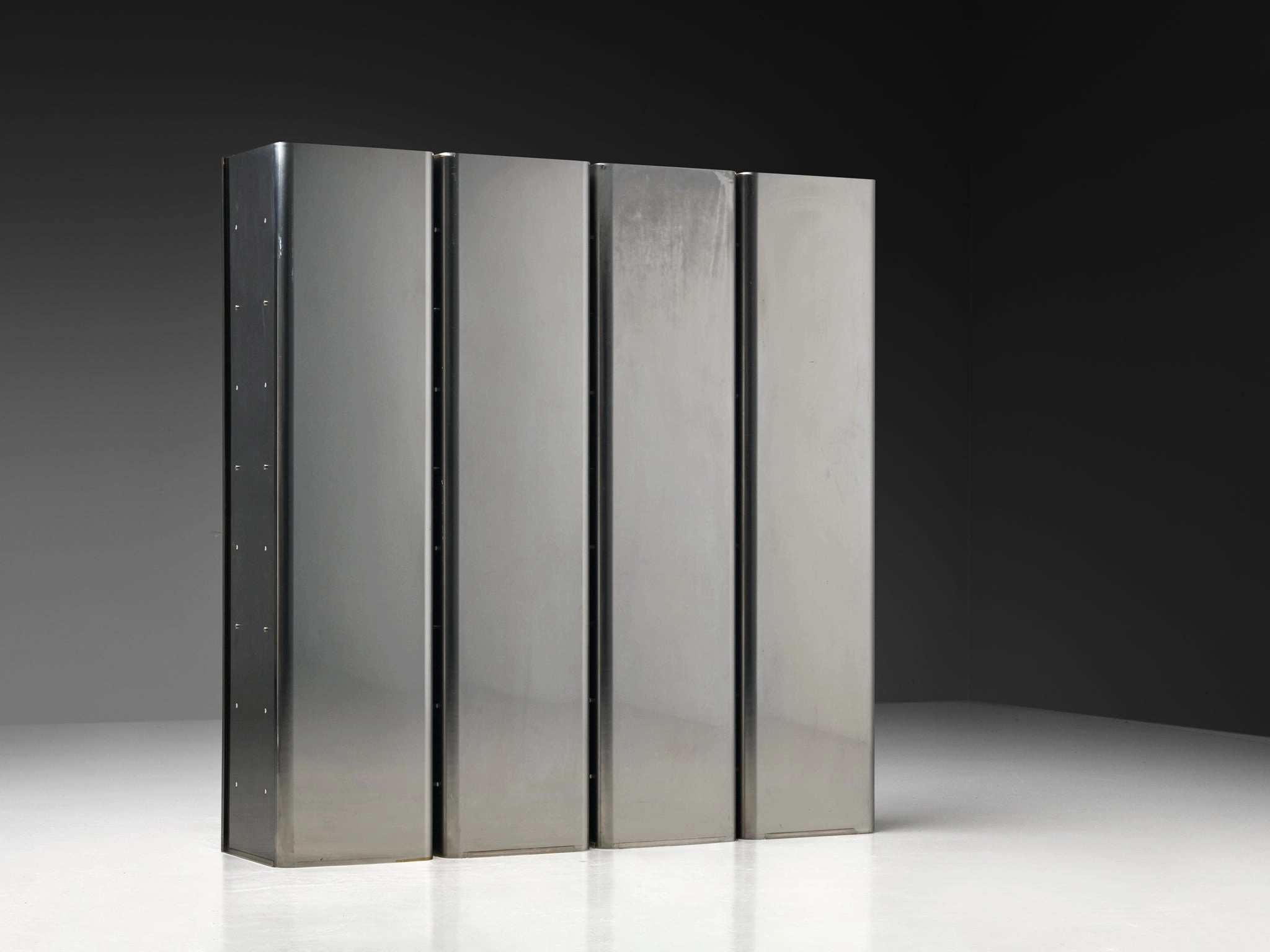 Carla Venosta and Guido Zimmerman for Arflex 'Valiant' Bookcase in Steel