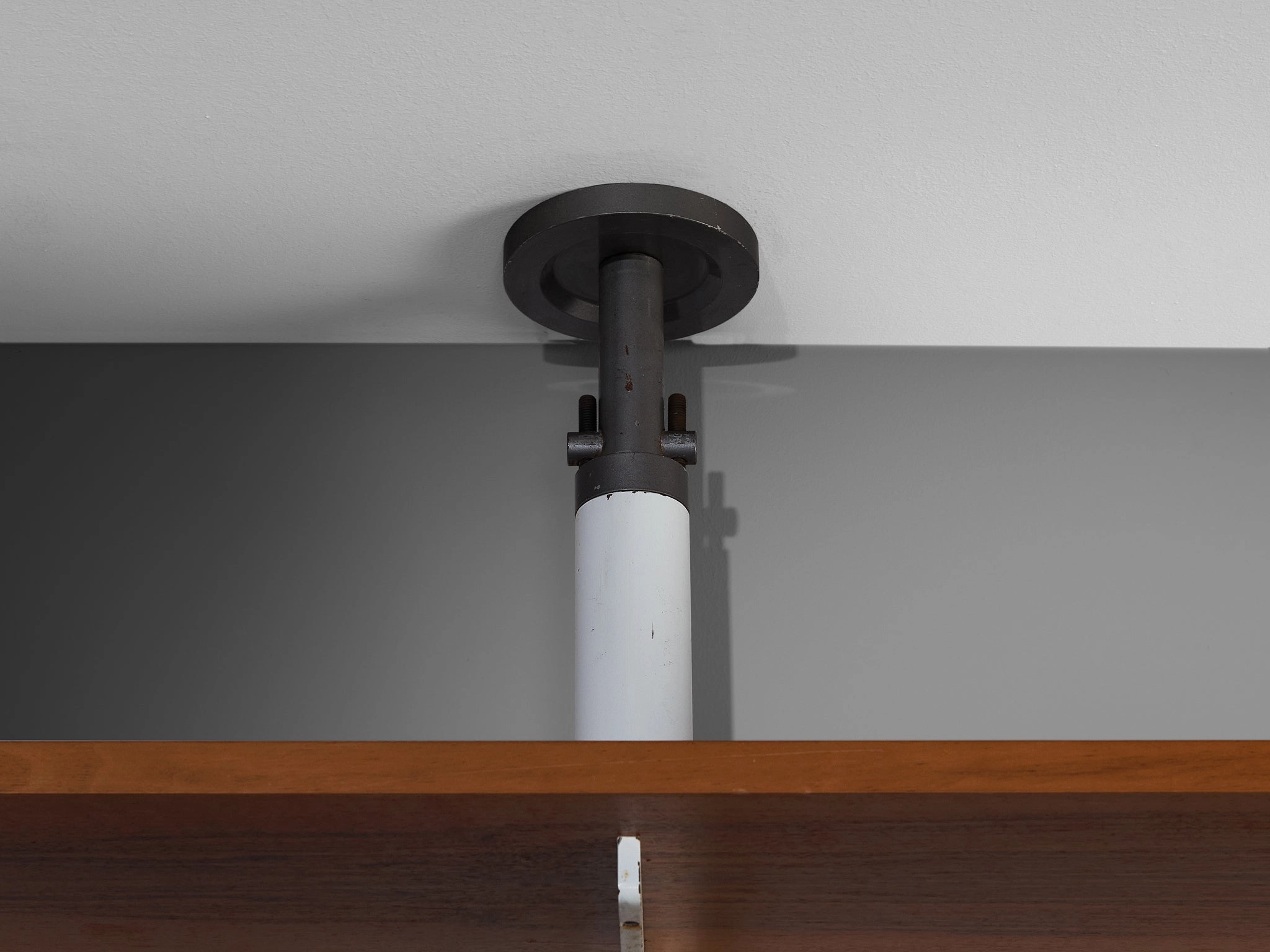 Carlo Scarpa for Bernini '795' Library in Metal and Walnut