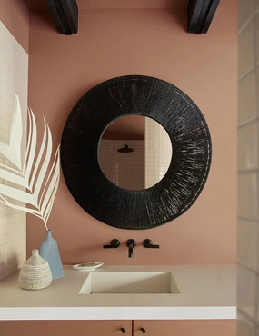 Carlotta Round Mirror decorative mirror,wall mirror,home decor