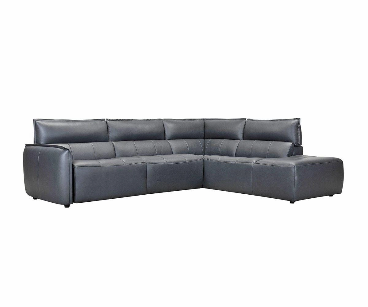 Carson Leather Power Reclining Sectional sofa,couch,living room furniture