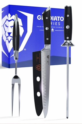 Carving Knife & Fork Set 9" | Gladiator Series | NSF Certified | Dalstrong  knife set,kitchen knives,cooking tools