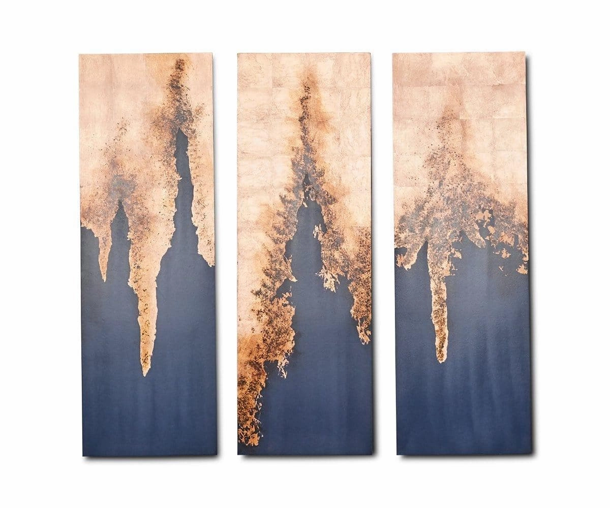 Cascading Copper Wall Art wall art,canvas print,home wall decor