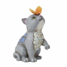 Cat and Butterfly Mini Fig figurines,decorative figurines,home accents