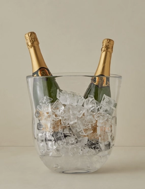 Celebrate Dual Champagne Bucket by LSA International home decor,home accents,interior accessories