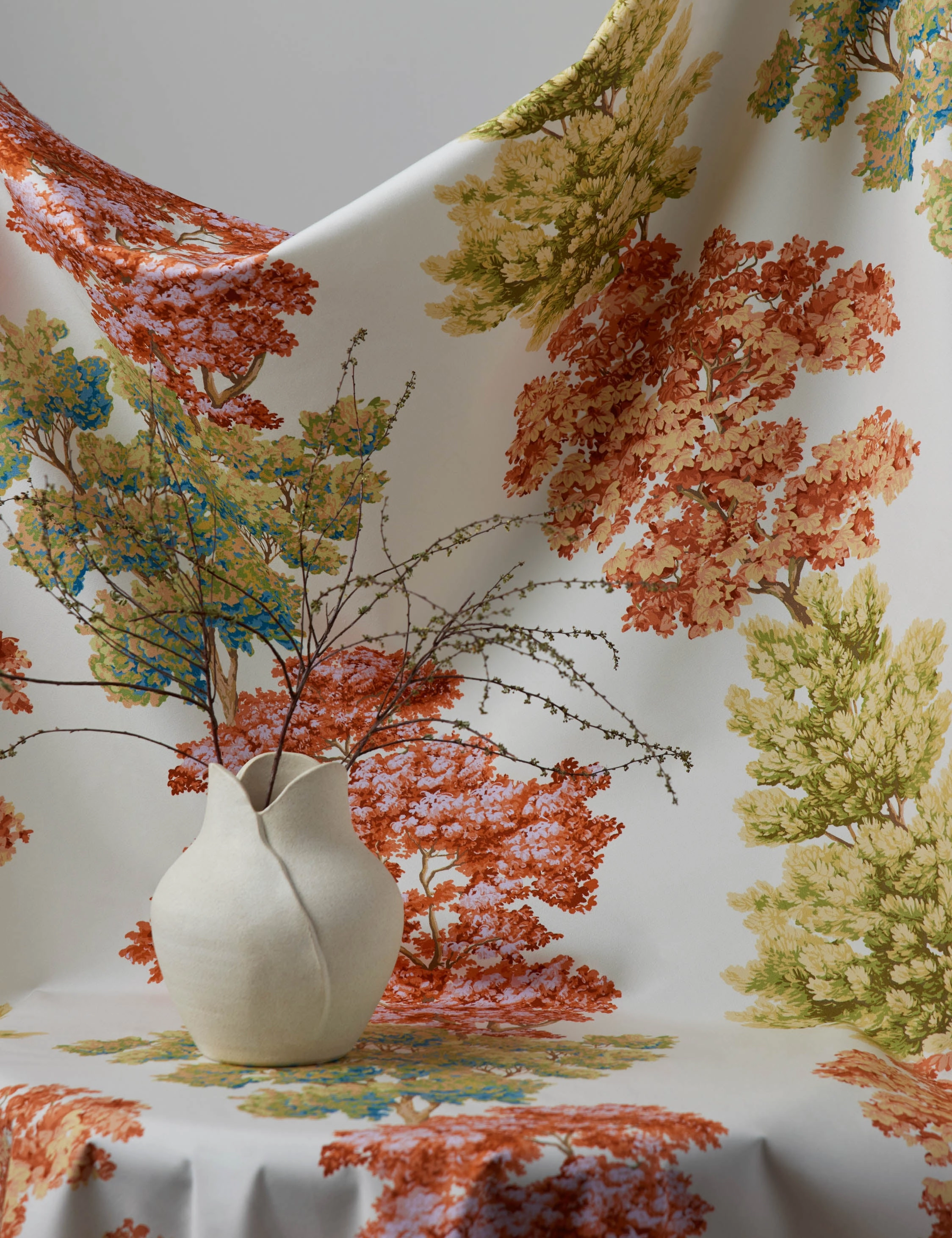Central Park Cotton Fabric by Scalamandr