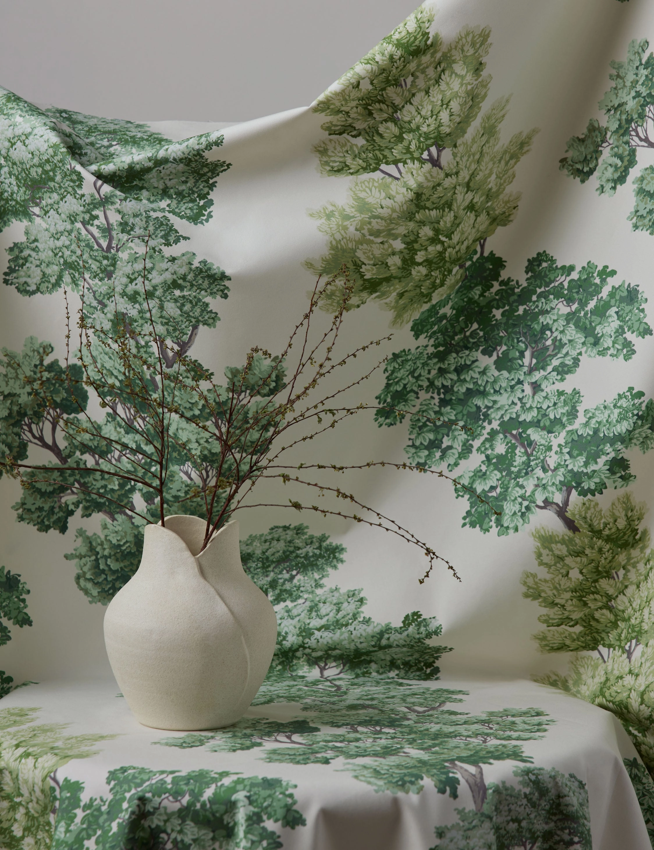 Central Park Cotton Fabric by Scalamandr home decor,home accents,interior accessories