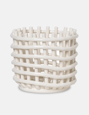 Ceramic Basket by Ferm Living home decor,home accents,interior accessories