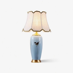 Ceramic Oval Desk Lamp table lamp,bedside lamp,lighting decor