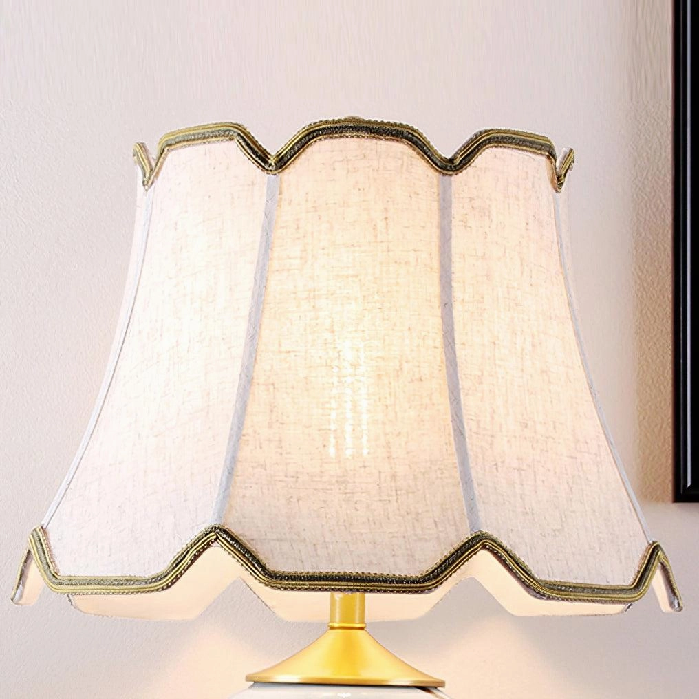 Ceramic Oval Desk Lamp