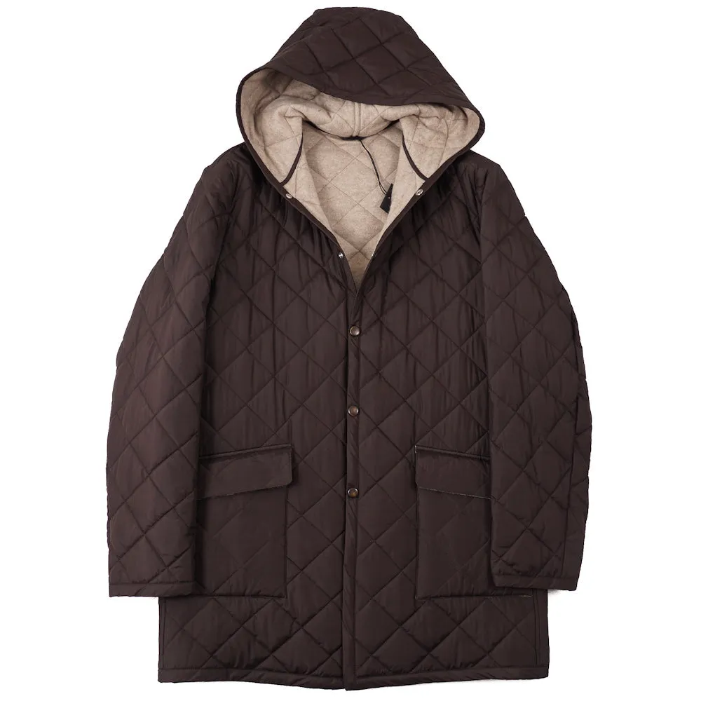 Cesare Attolini Cashmere-Lined Quilted Parka Clothing_Cesare-Attolini