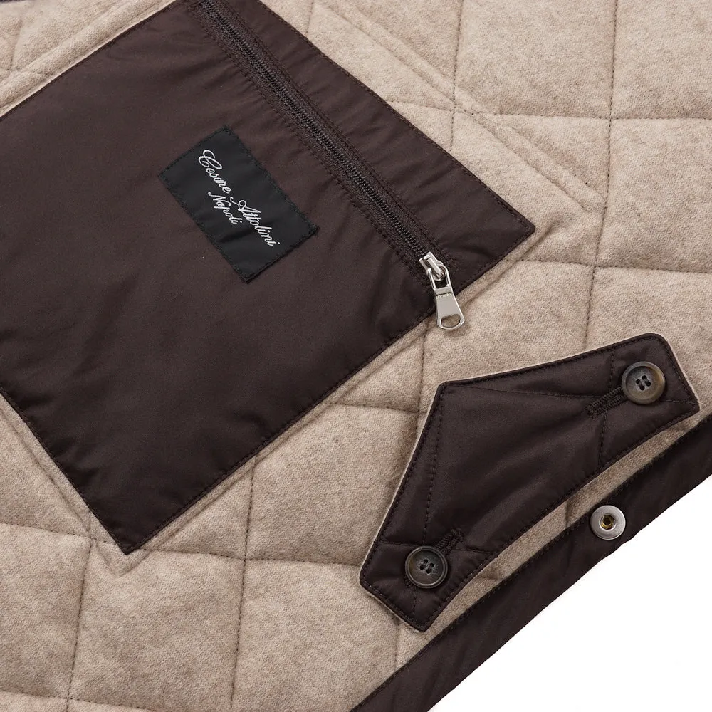 Cesare Attolini Cashmere-Lined Quilted Parka Clothing_Cesare-Attolini