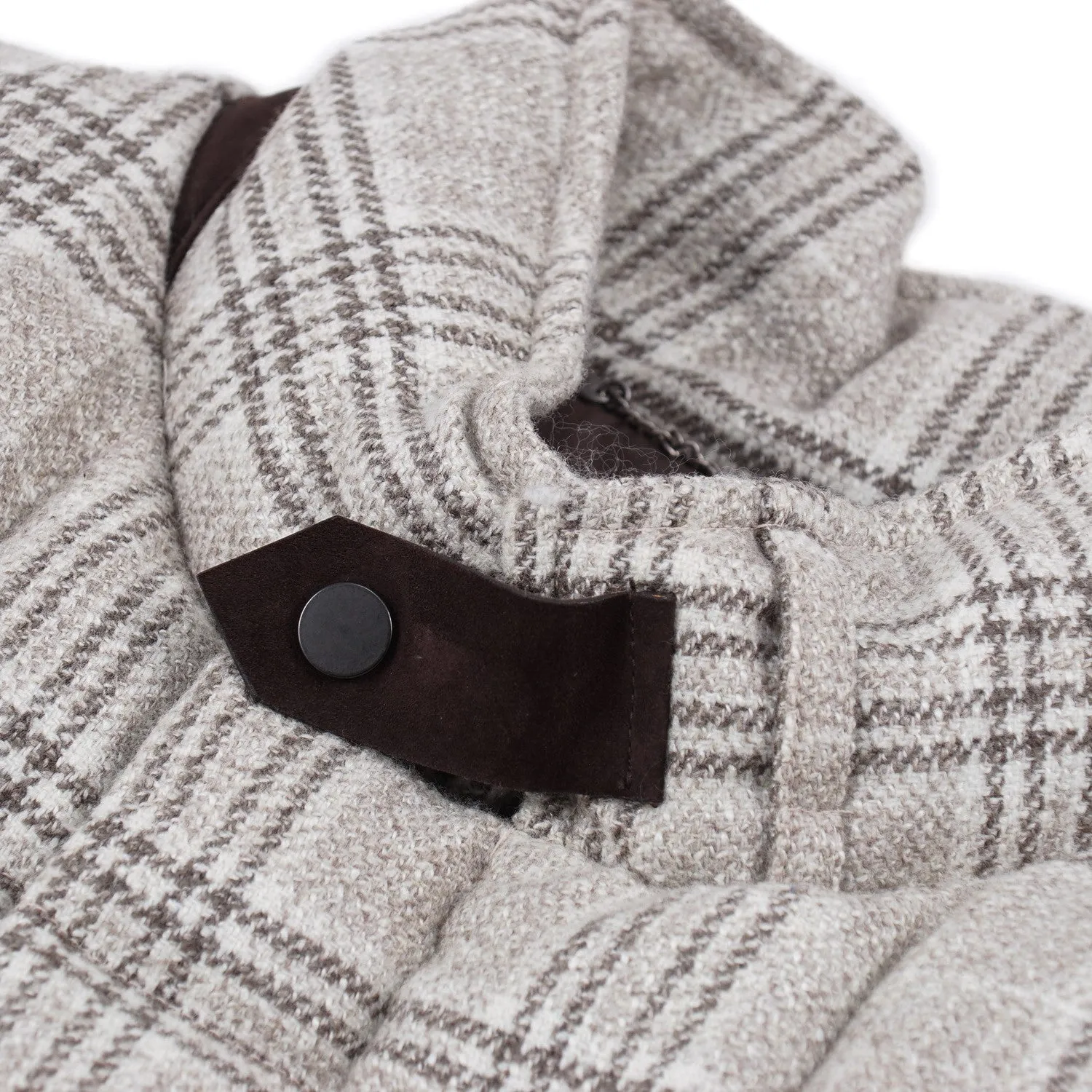Cesare Attolini Down-Filled Quilted Wool Coat Clothing_Cesare-Attolini