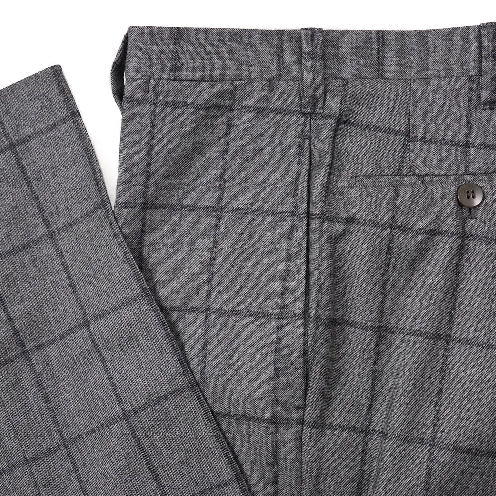 Cesare Attolini Gray Check Wool-Cashmere Suit Clothing_Cesare-Attolini