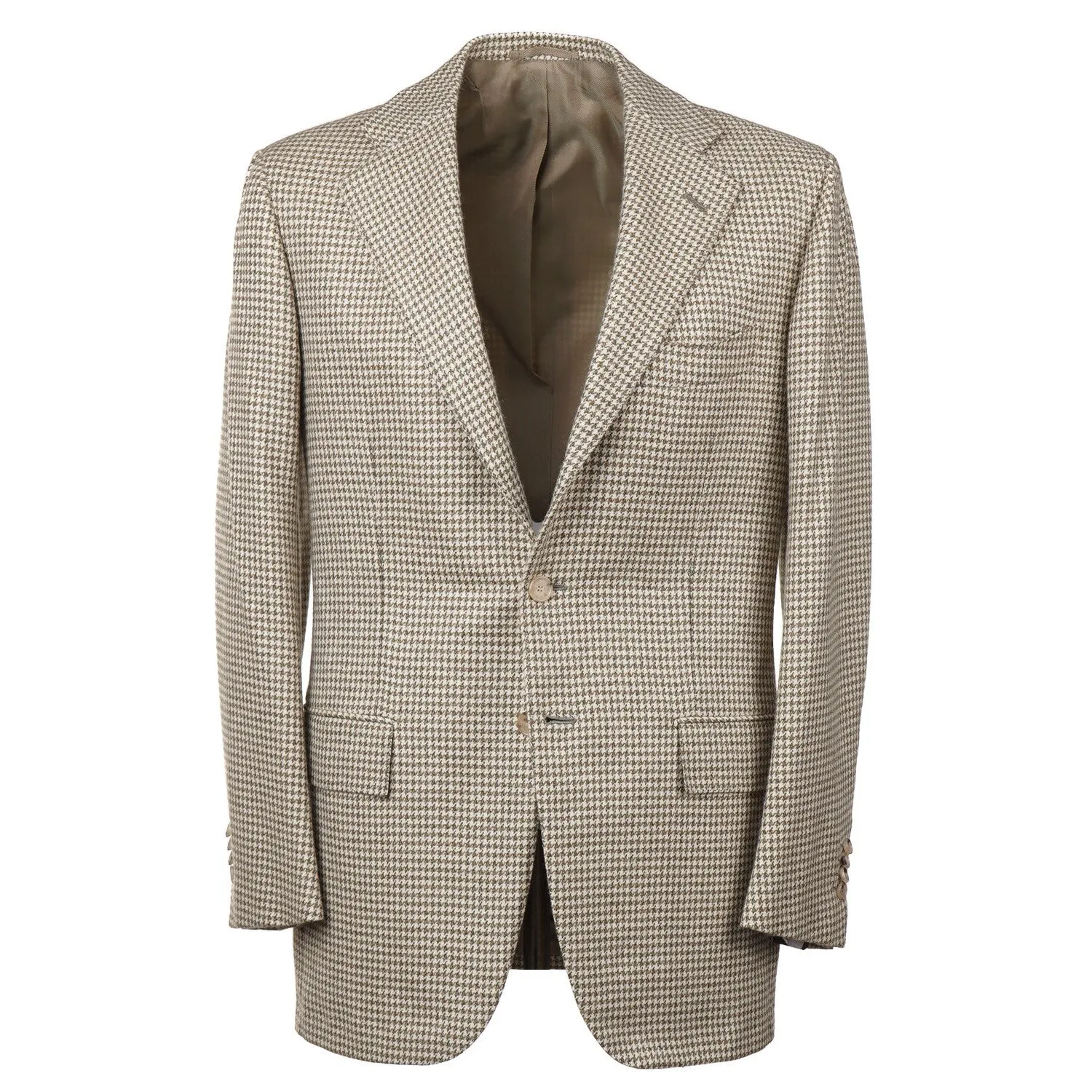 Cesare Attolini Houndstooth Cashmere Sport Coat Clothing_Cesare-Attolini