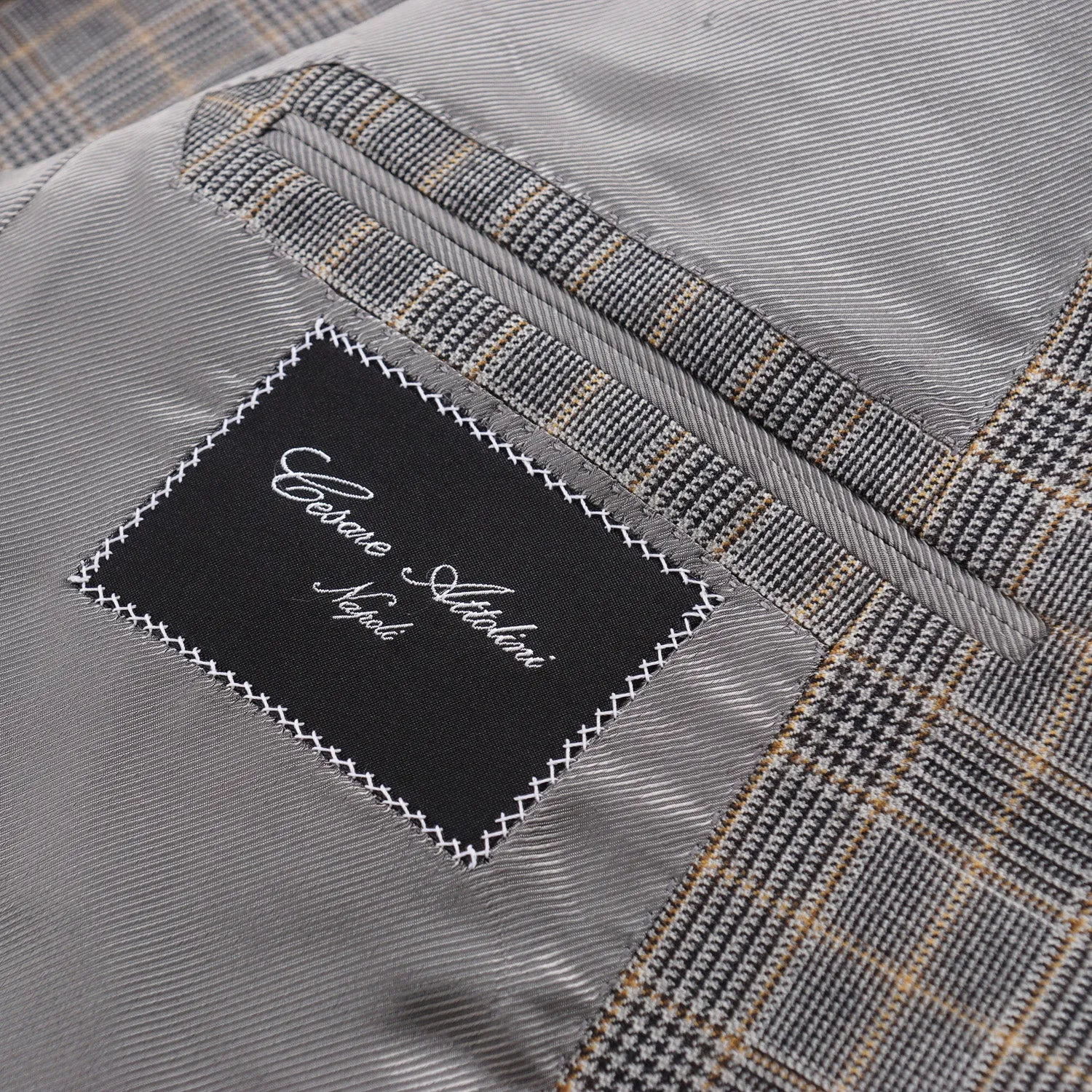Cesare Attolini Layered Check Soft Wool Suit Clothing_Cesare-Attolini