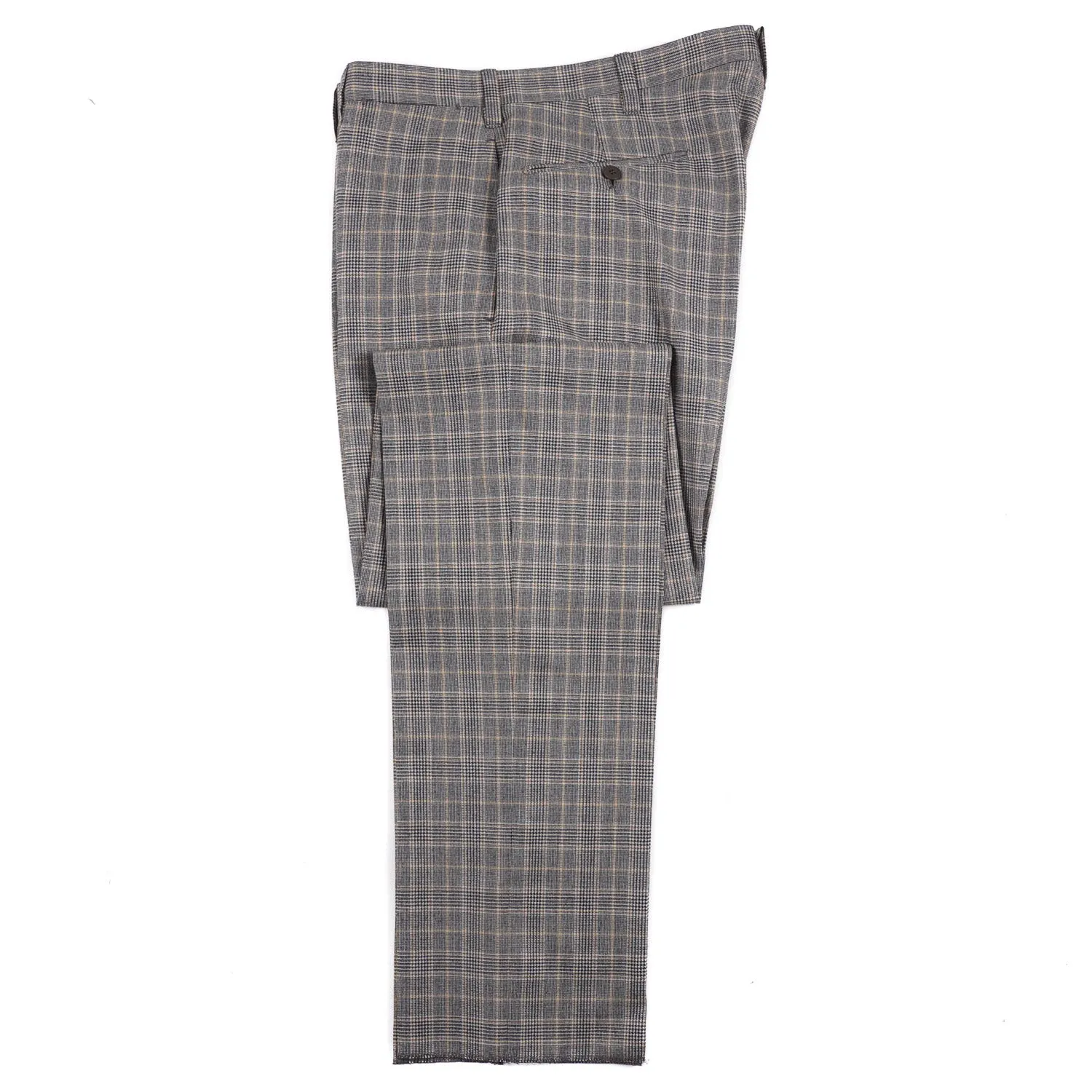 Cesare Attolini Layered Check Soft Wool Suit Clothing_Cesare-Attolini