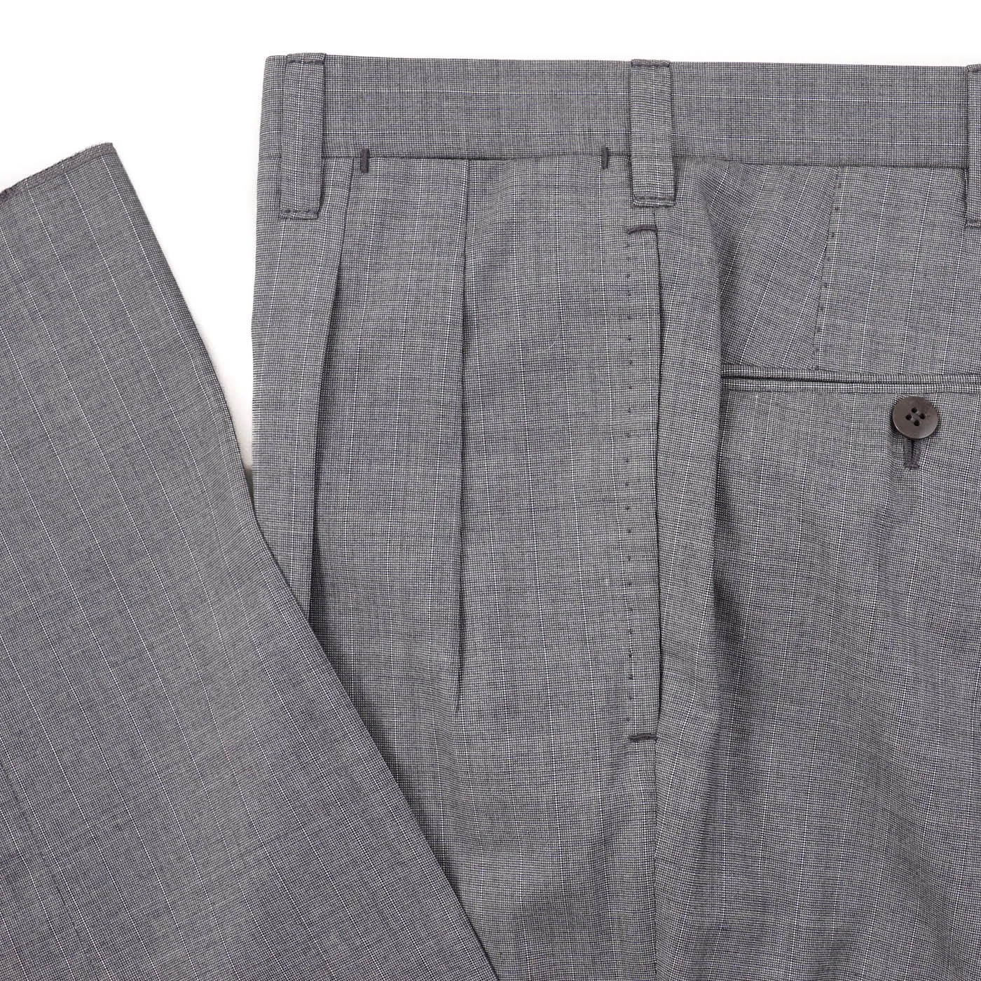 Cesare Attolini Lighter Gray Striped Wool Suit Clothing_Cesare-Attolini