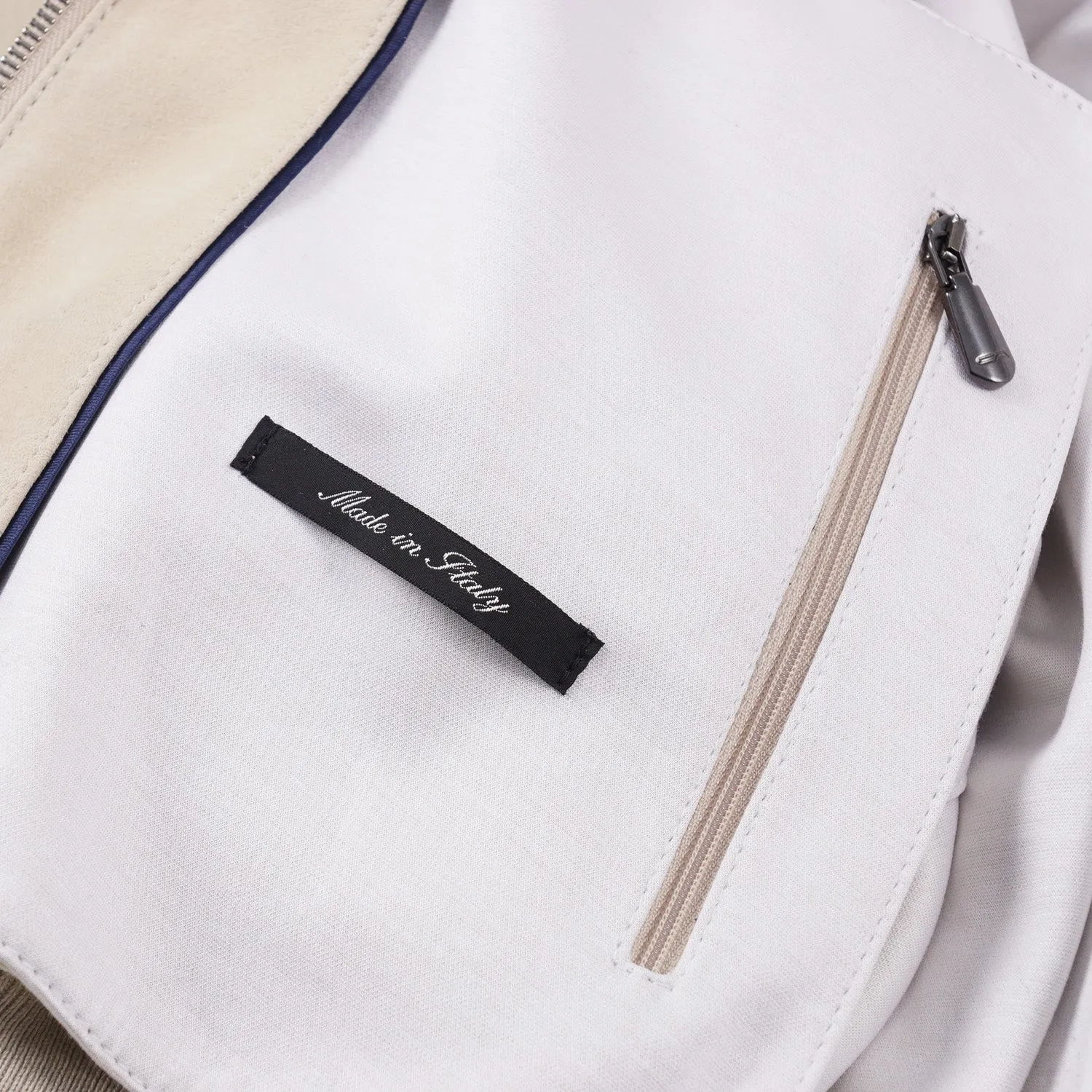 Cesare Attolini Nappa Suede Bomber Jacket Clothing_Cesare-Attolini
