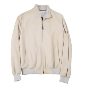 Cesare Attolini Nappa Suede Bomber Jacket Clothing_Cesare-Attolini