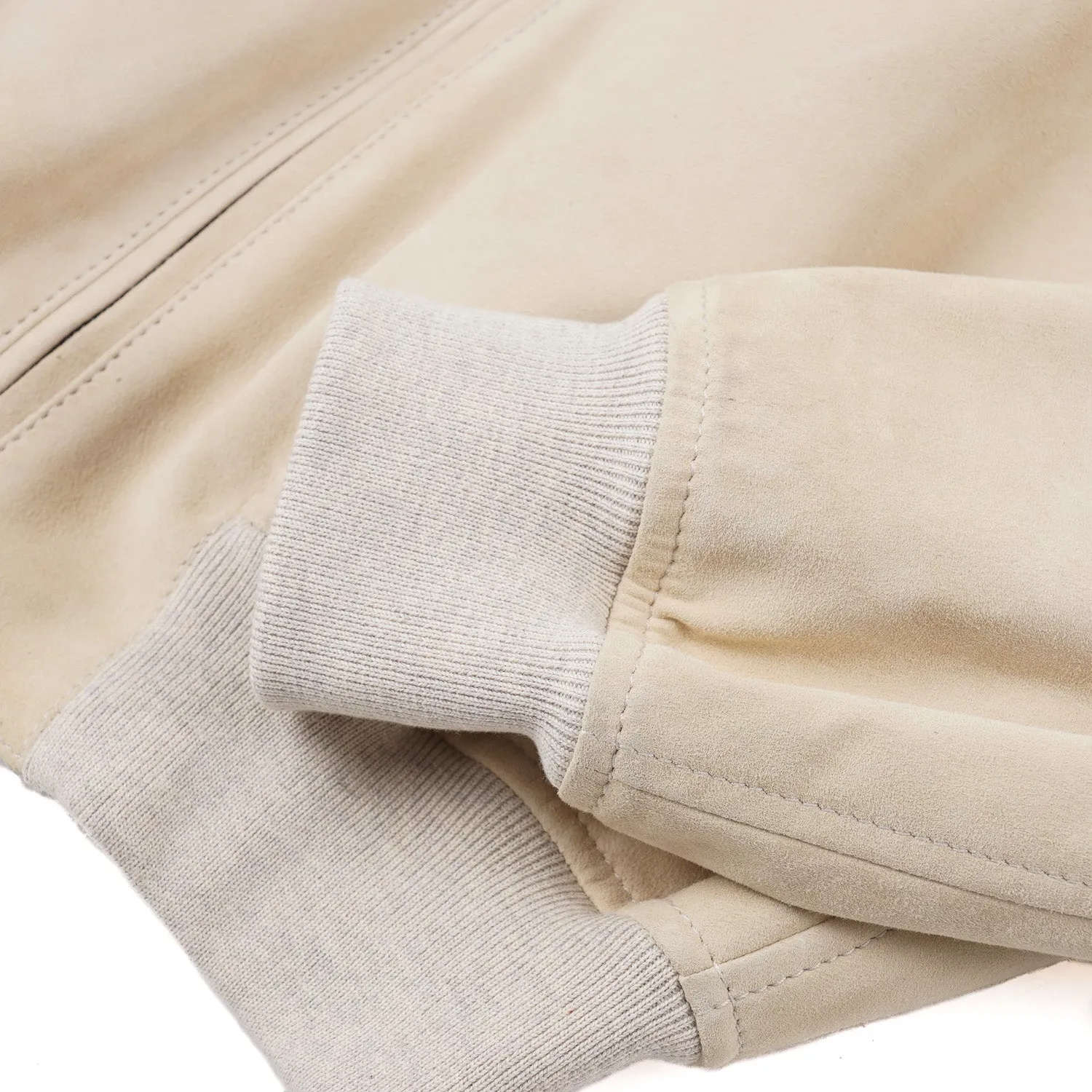 Cesare Attolini Nappa Suede Bomber Jacket Clothing_Cesare-Attolini