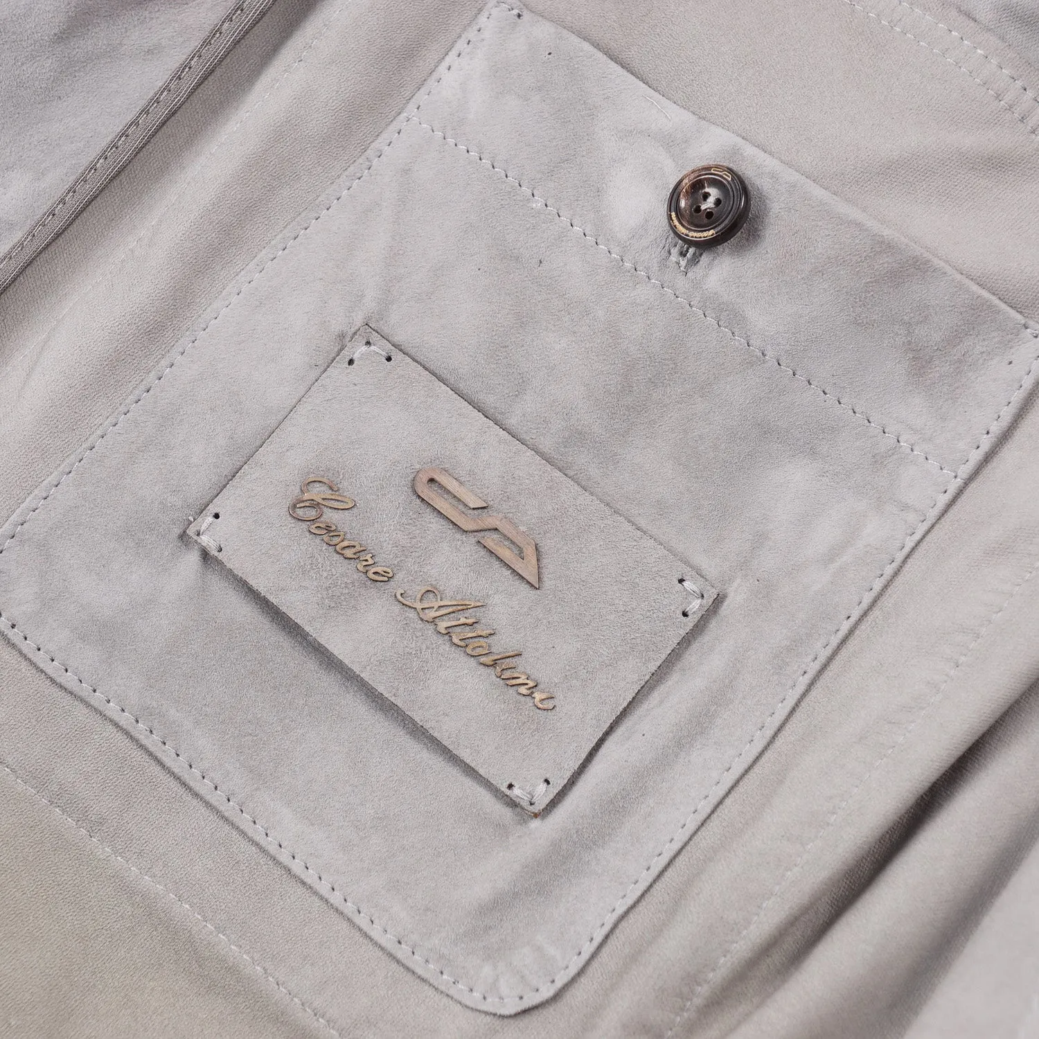 Cesare Attolini Nappa Suede Field Jacket Clothing_Cesare-Attolini
