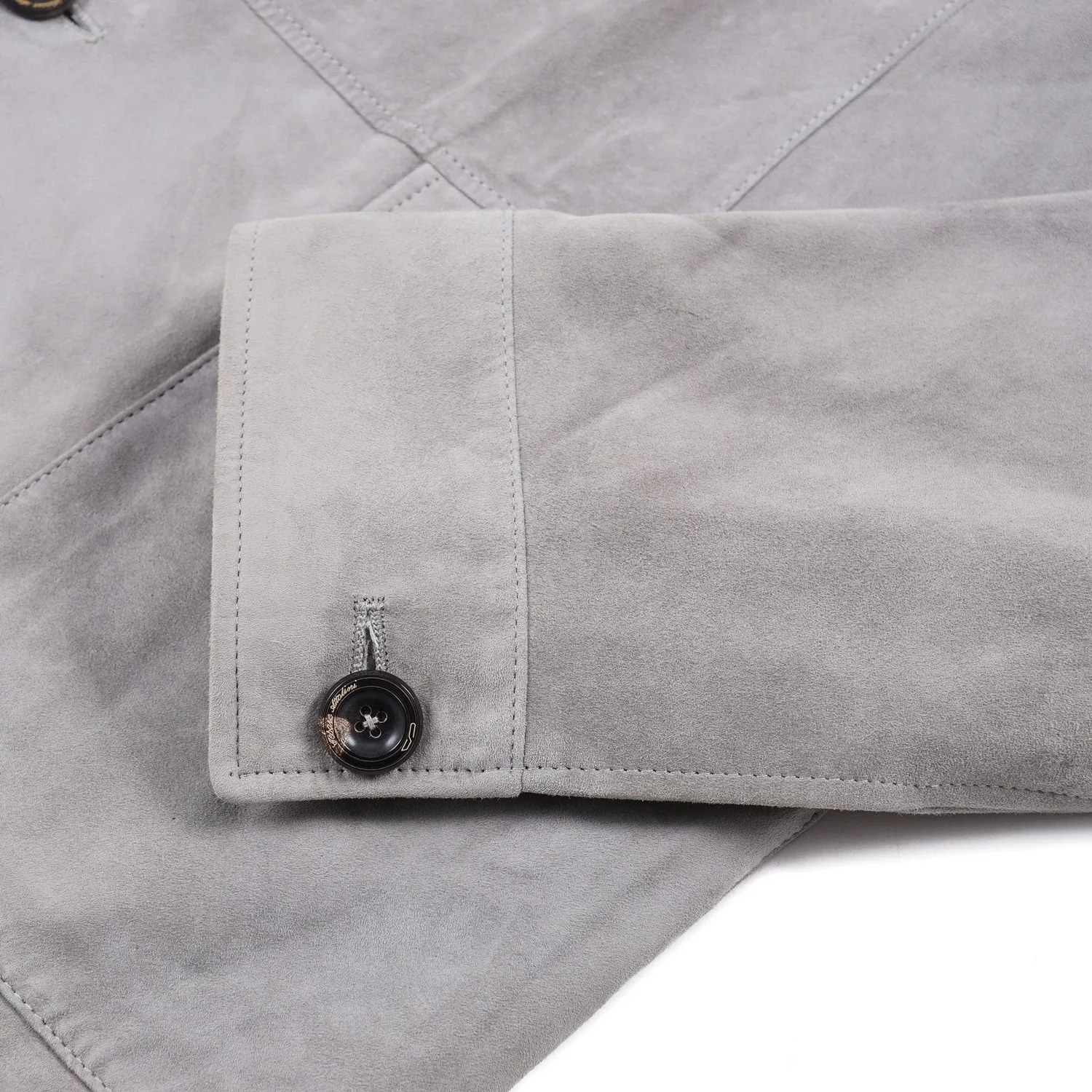 Cesare Attolini Nappa Suede Field Jacket Clothing_Cesare-Attolini