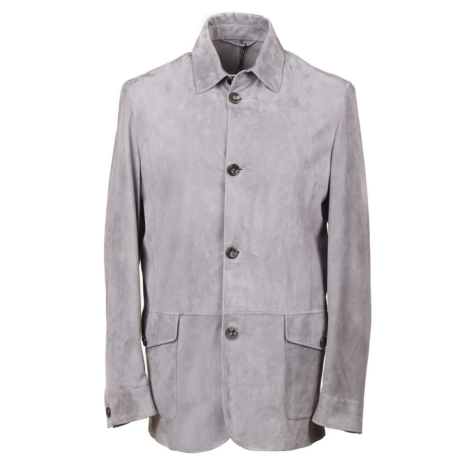 Cesare Attolini Nappa Suede Field Jacket Clothing_Cesare-Attolini