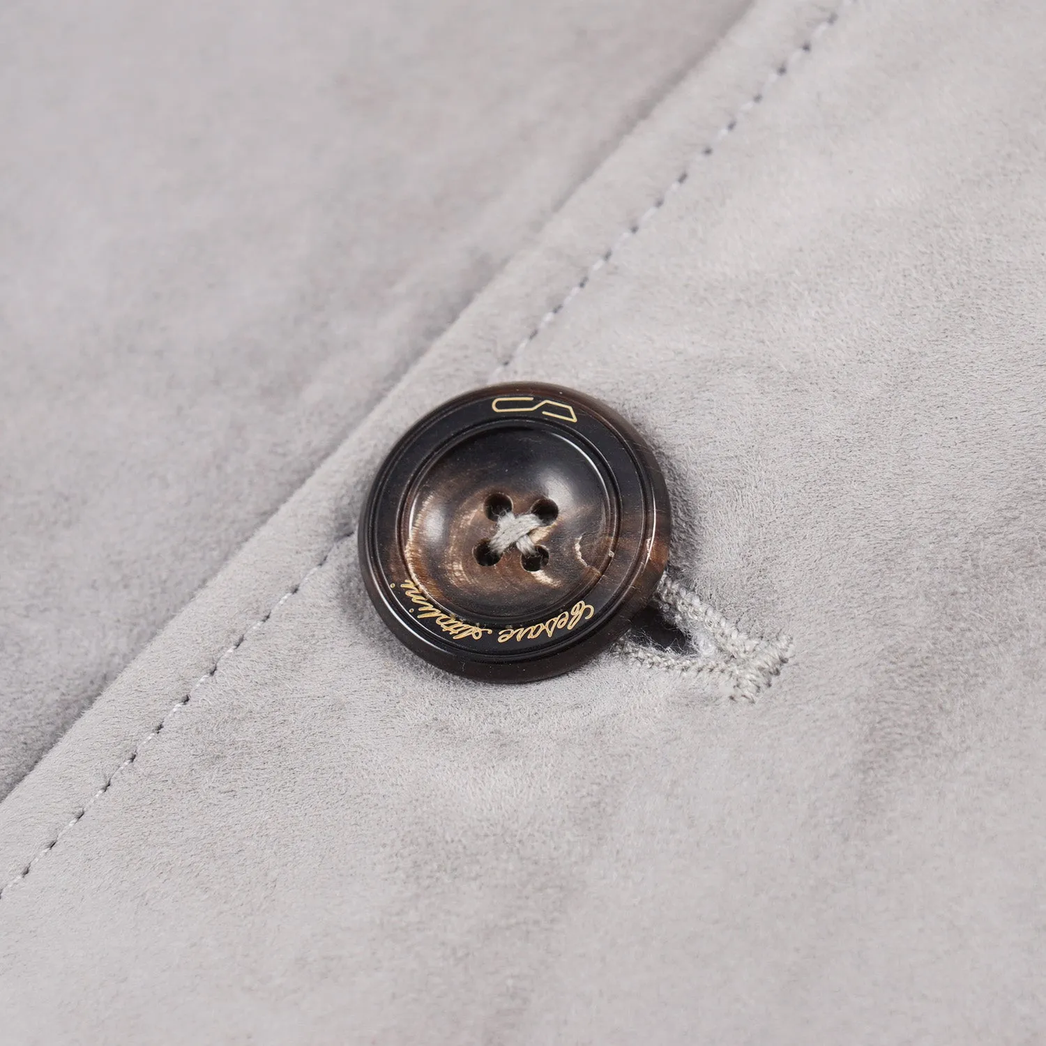 Cesare Attolini Nappa Suede Field Jacket Clothing_Cesare-Attolini