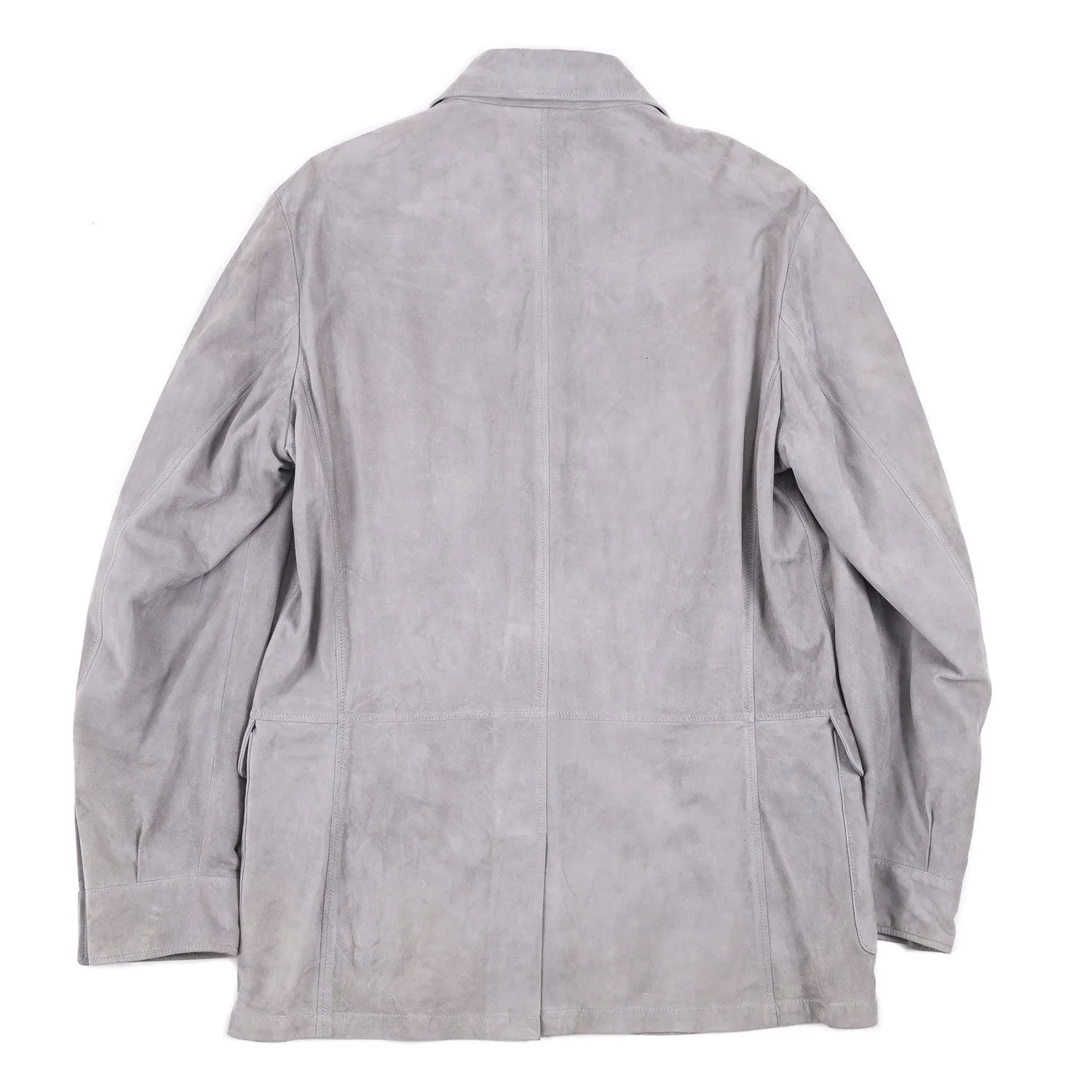 Cesare Attolini Nappa Suede Field Jacket Clothing_Cesare-Attolini
