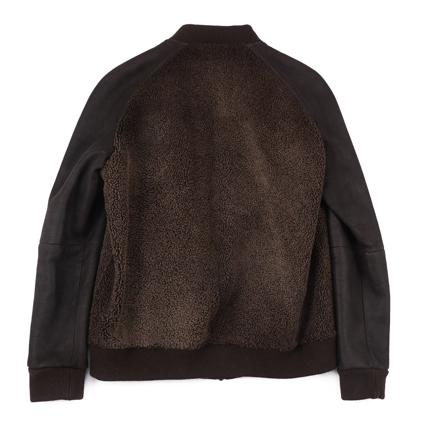 Cesare Attolini Shearling Leather Bomber Jacket Clothing_Cesare-Attolini