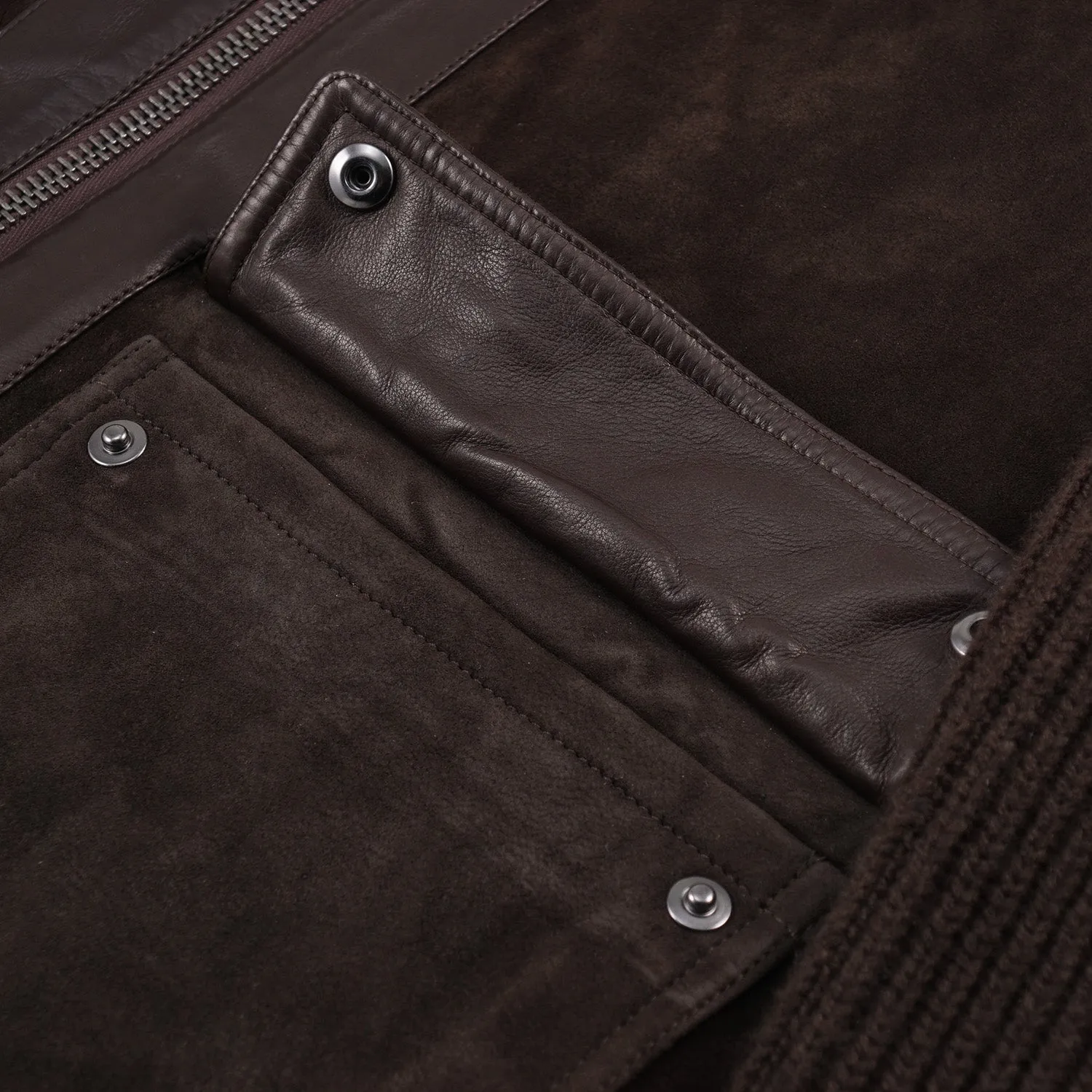 Cesare Attolini Shearling-Lined Suede Jacket Clothing_Cesare-Attolini