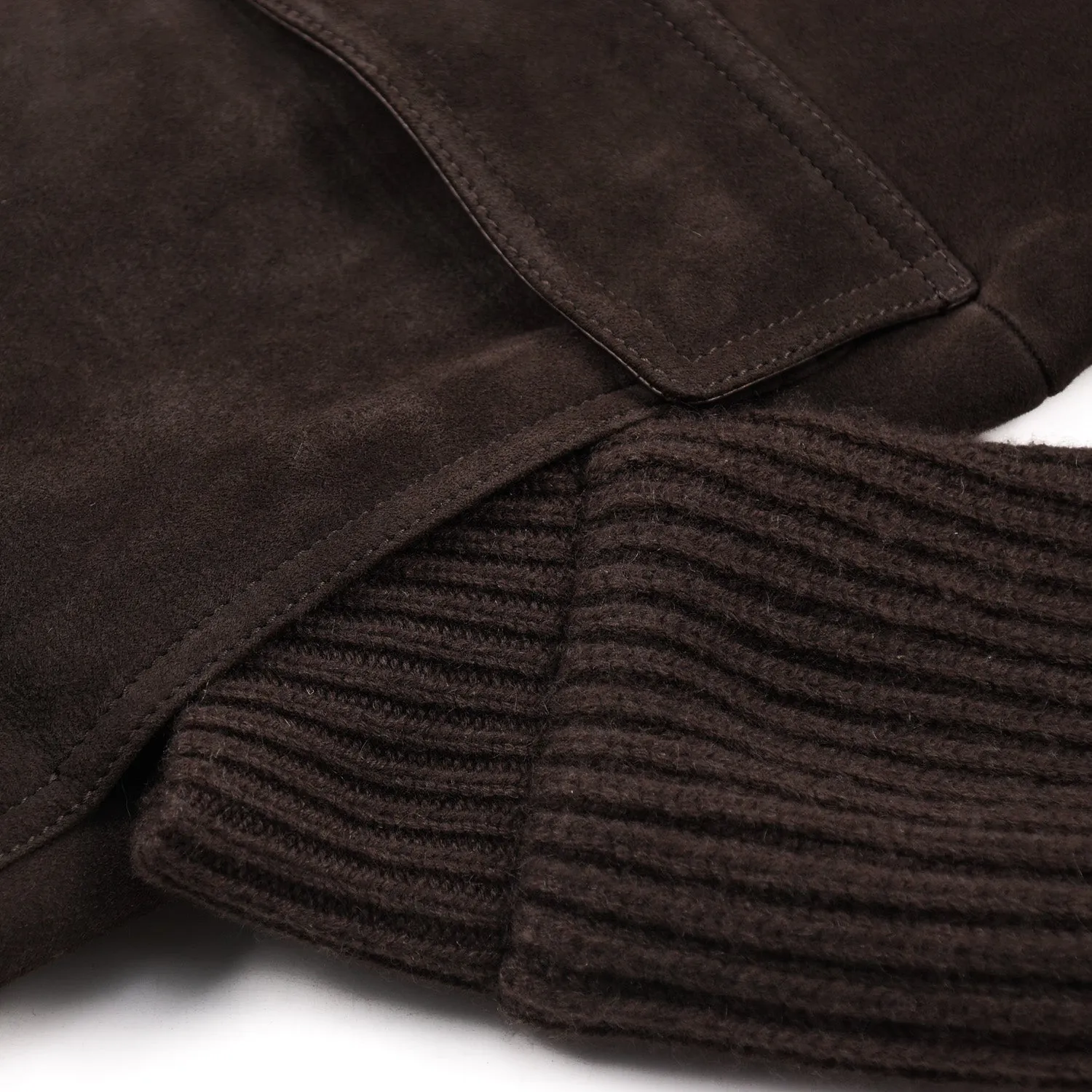 Cesare Attolini Shearling-Lined Suede Jacket Clothing_Cesare-Attolini