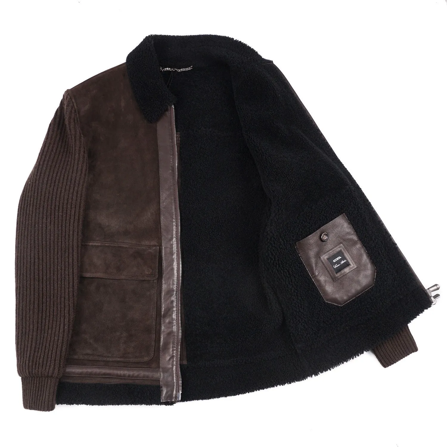 Cesare Attolini Shearling-Lined Suede Jacket Clothing_Cesare-Attolini