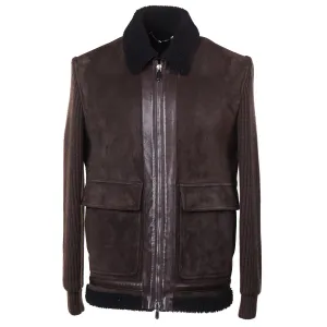 Cesare Attolini Shearling-Lined Suede Jacket Clothing_Cesare-Attolini