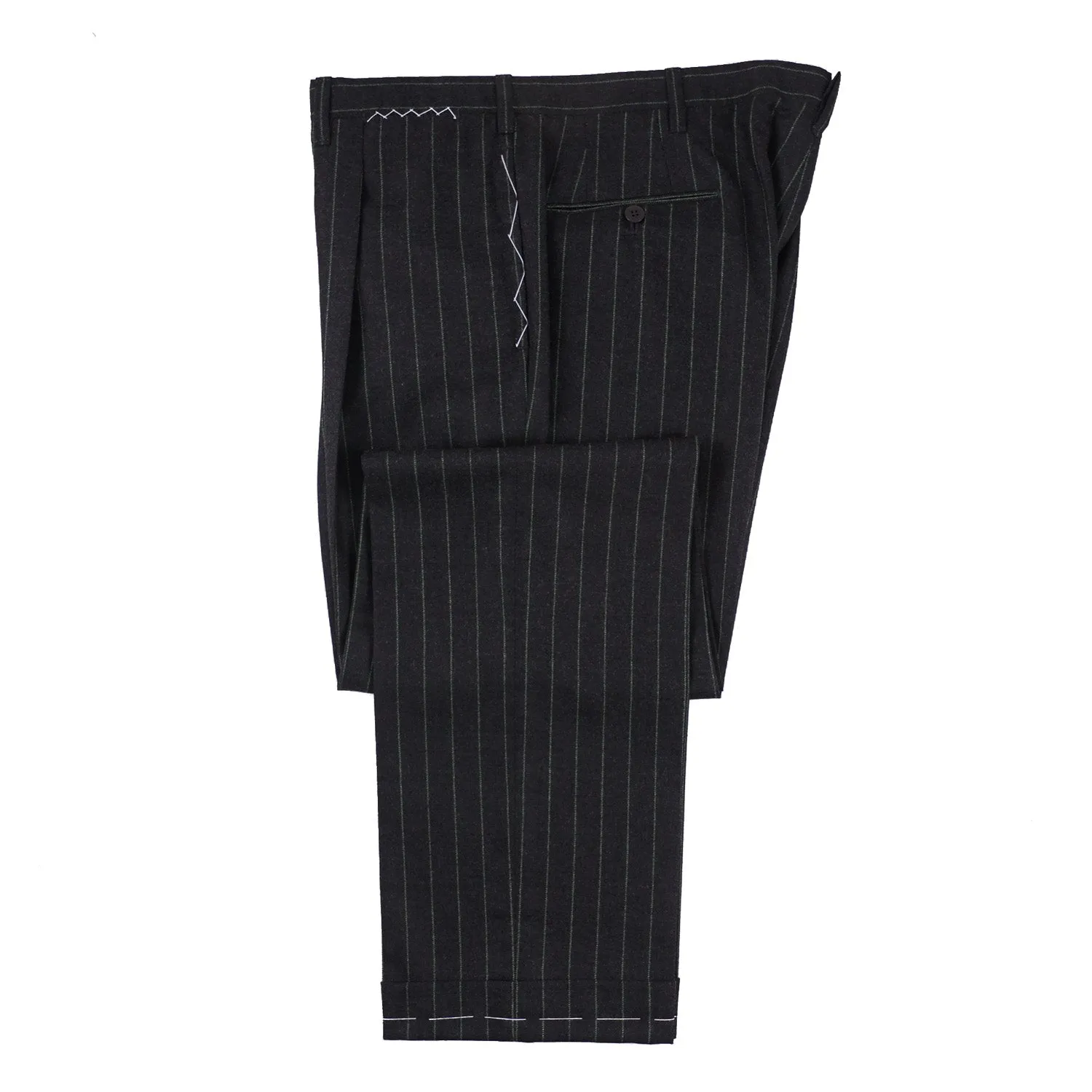 Cesare Attolini Slim-Fit Flannel Wool Suit Clothing_Cesare-Attolini