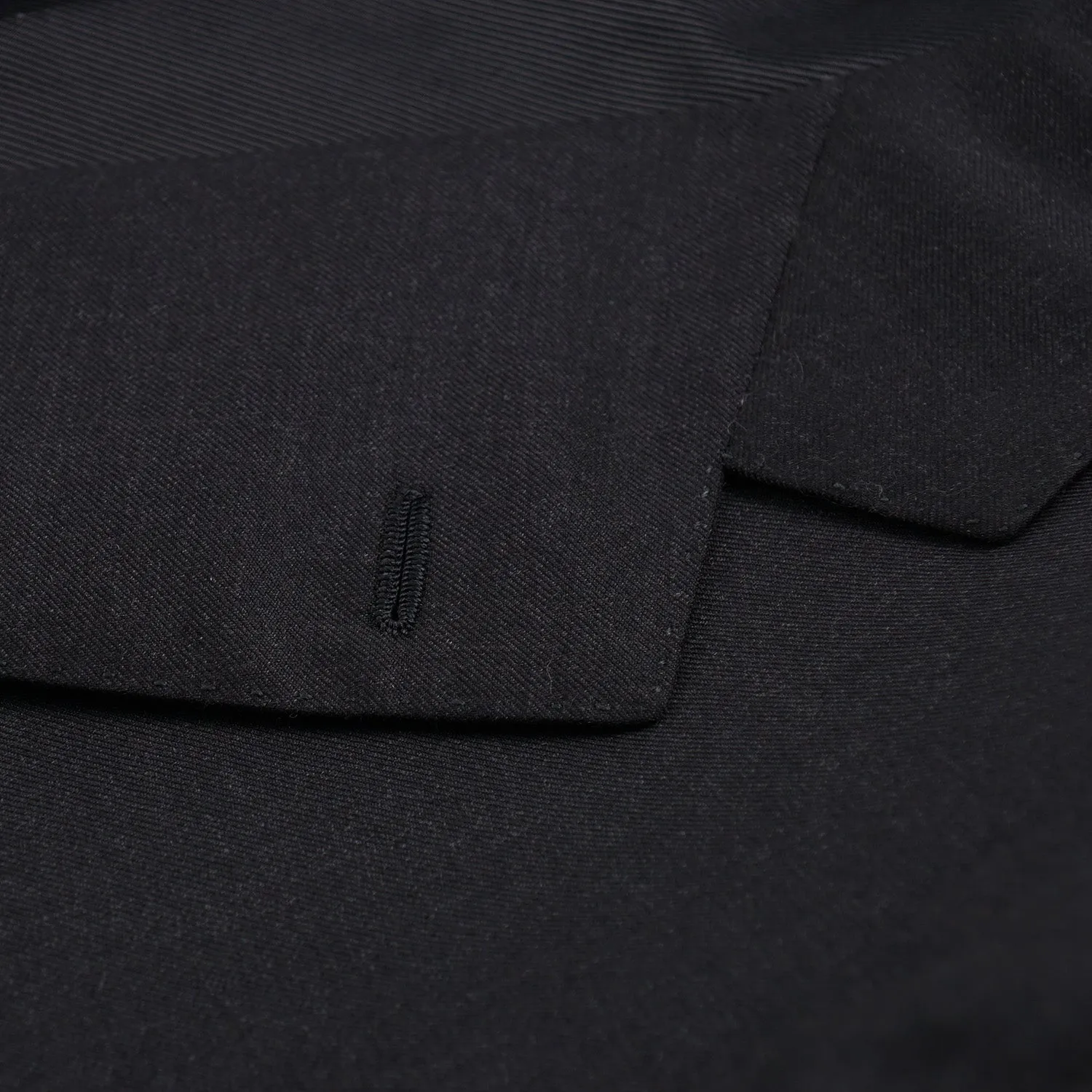 Cesare Attolini Slim-Fit Solid Charcoal Wool Suit Clothing_Cesare-Attolini