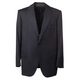 Cesare Attolini Slim-Fit Solid Charcoal Wool Suit Clothing_Cesare-Attolini