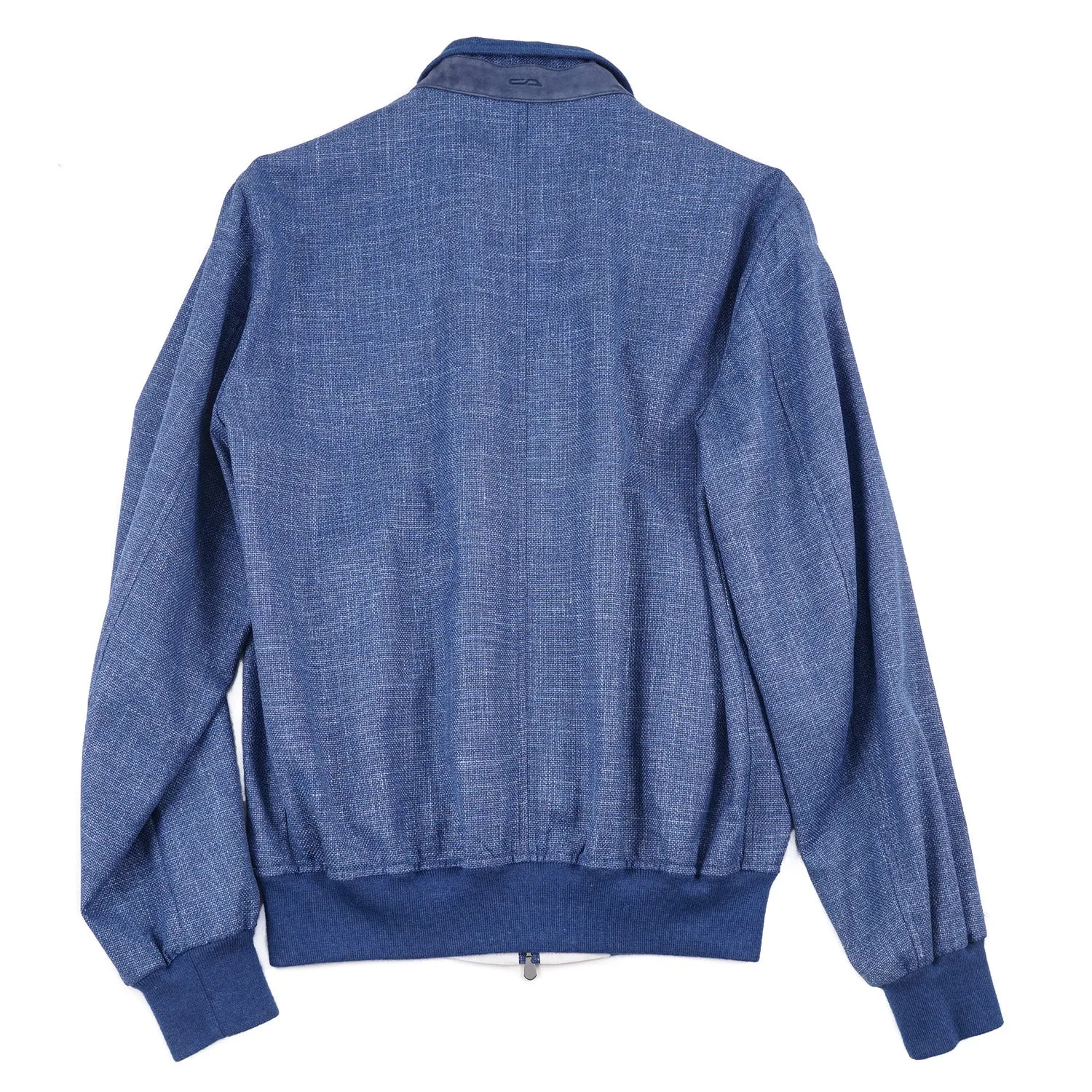 Cesare Attolini Wool-Linen-Silk Bomber Jacket Clothing_Cesare-Attolini