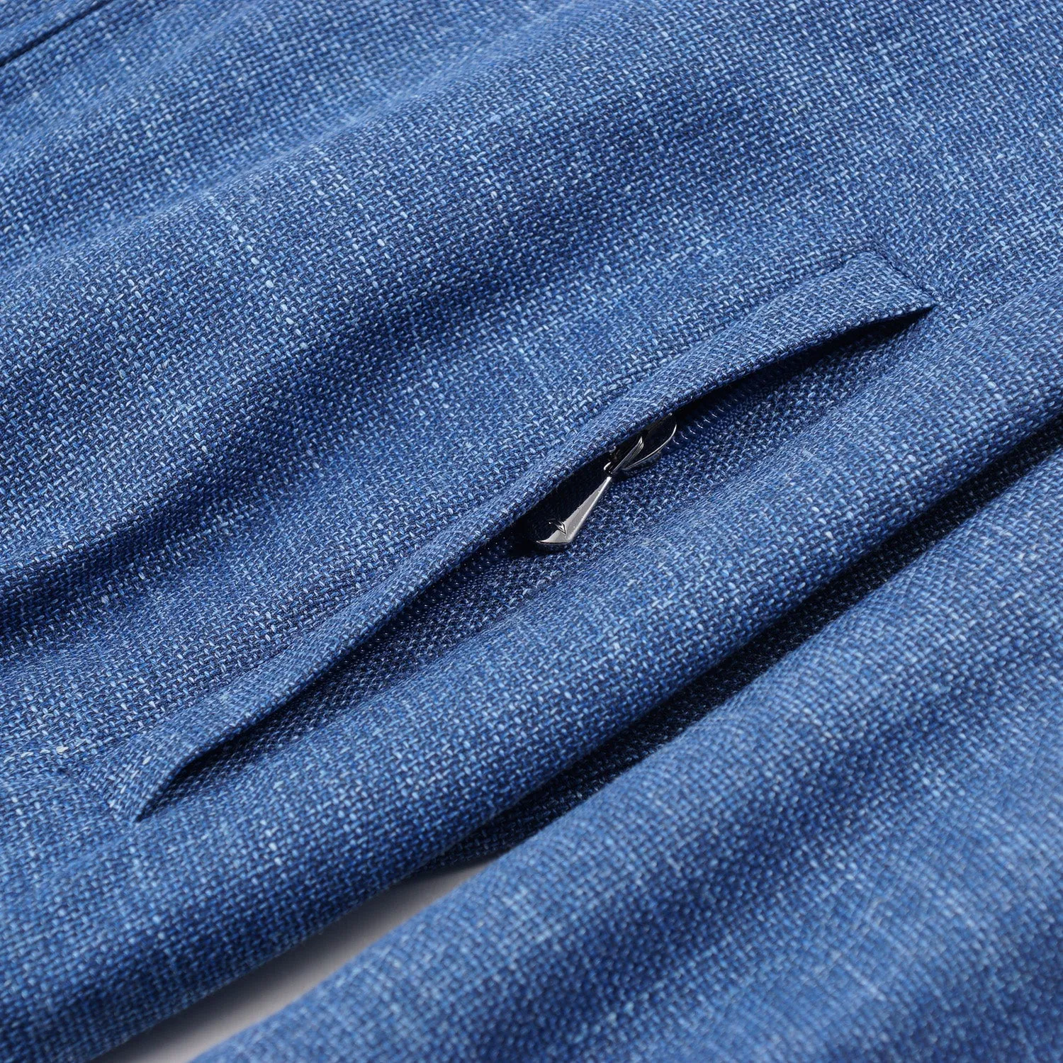 Cesare Attolini Wool-Linen-Silk Bomber Jacket Clothing_Cesare-Attolini