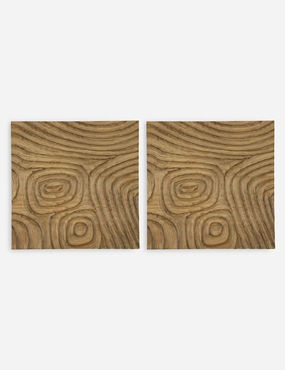 Channels Wall Decor (Set of 2) by Grace Feyock wall art,canvas print,home wall decor