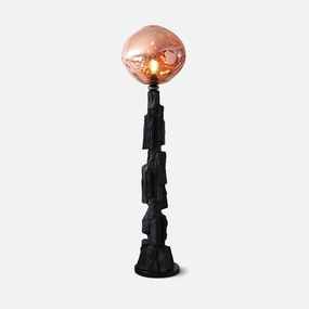 Charcoal Lava Floor Lamp floor lamp,standing lamp,interior lighting