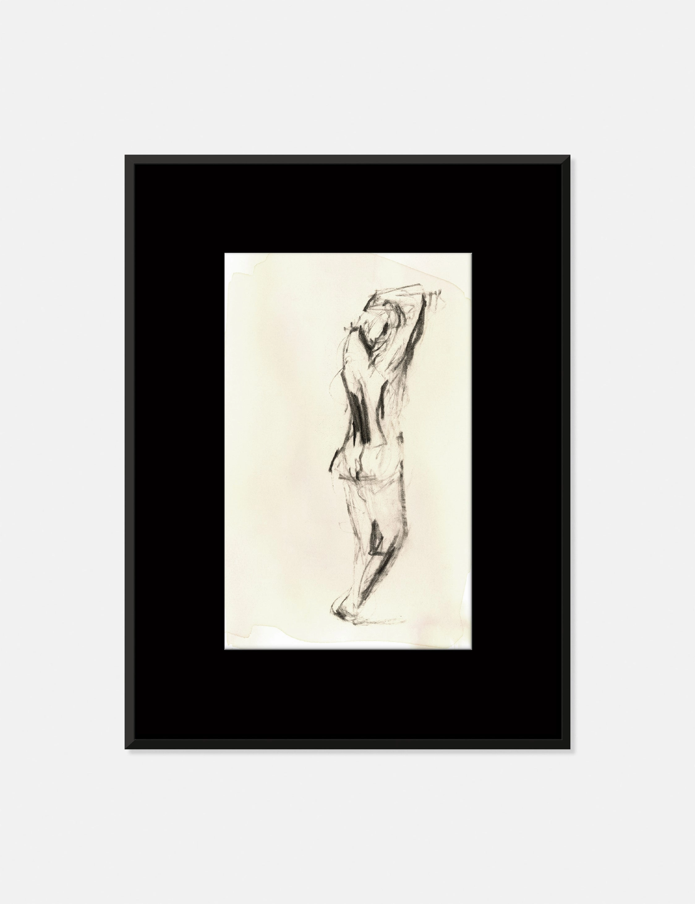 Charcoal Nudes 3 Wall Art by ZBC House wall art,canvas print,home wall decor