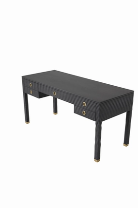 Charcoal Oak Desk | Eichholtz Dimitrios desk,home desk,workstation