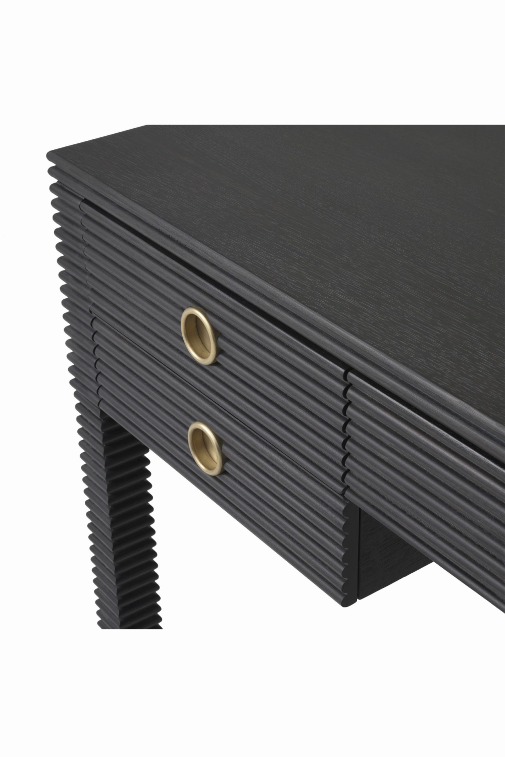 Charcoal Oak Desk | Eichholtz Dimitrios