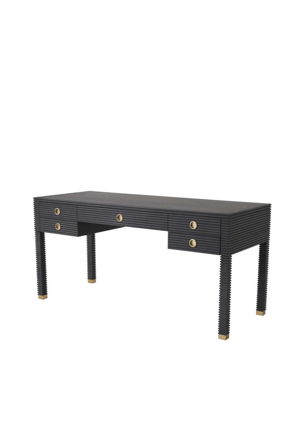 Charcoal Oak Desk | Eichholtz Dimitrios