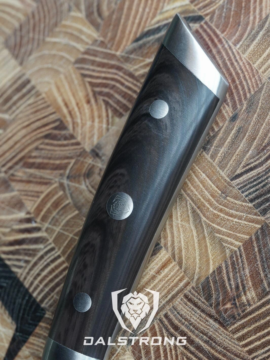 Chef Knife 8" | Faux Wood ABS Handle | Gladiator Series | NSF Certified | Dalstrong 