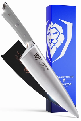 Chef Knife 8" | Grey ABS Handle | Gladiator Series | NSF Certified | Dalstrong  knife set,kitchen knives,cooking tools
