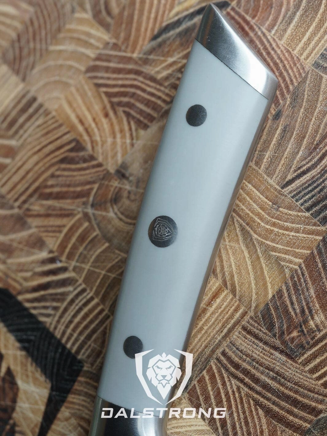 Chef Knife 8" | Grey ABS Handle | Gladiator Series | NSF Certified | Dalstrong 