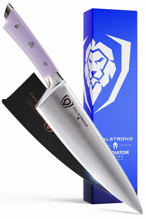 Chef Knife 8" | Lilac Handle | Gladiator Series | NSF Certified | Dalstrong  knife set,kitchen knives,cooking tools