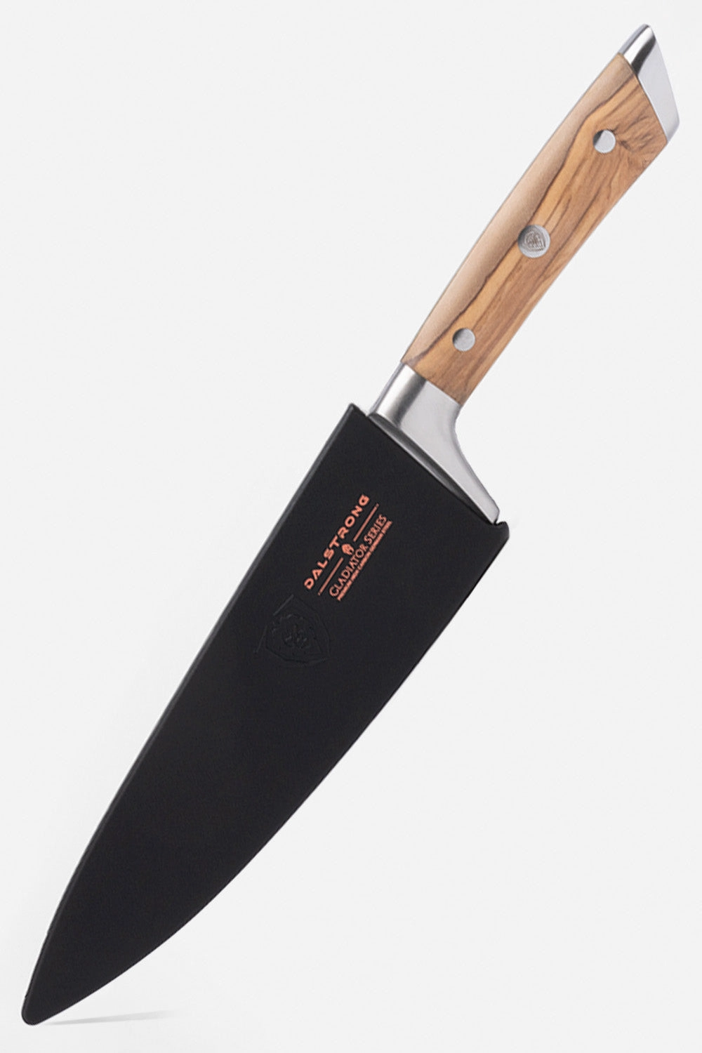Chef Knife 8" | Olive Wood Handle | Gladiator Series | Dalstrong 